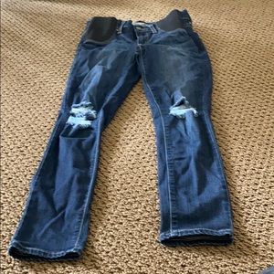 Paige maternity jeans size 25